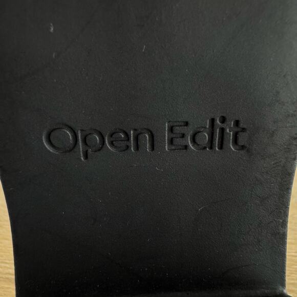 OPEN EDIT AYLA CROC HEELED CHELSEA BOOT IN AUTUMN NWOB WOMEN'S SIZE 7M - Picture 10 of 13